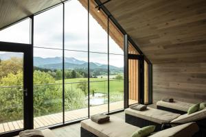Widok na góry z tego hotelu
