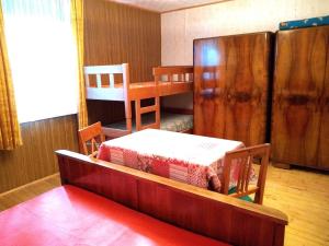 Postel nebo postele na pokoji v ubytování Ferienhaus Abhau-Tage