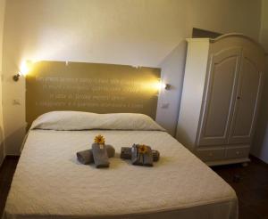 Letto o letti in una camera di La Casa Del Poeta