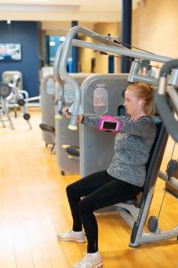 Fitness centrum a/nebo fitness zařízení v ubytování ICV SleepWell