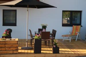 Patio nebo venkovní prostory v ubytování Ferienwohnung by Josef Lanzinger