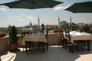 Balkón nebo terasa v ubytování Rumi Hotel