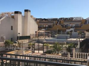 arial view of a city with buildings at Bungalow Arenales del Sol, Alicante in Arenales del Sol