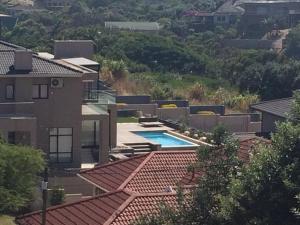 a view of a house with a swimming pool at Luxe Life House in Durban