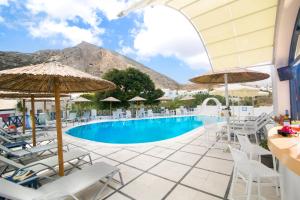 Widok na góry z tego hotelu