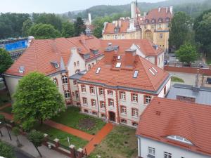 Budynek, w którym mieści się apartament
