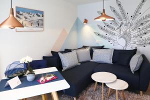Część wypoczynkowa w obiekcie Fricks Appartement