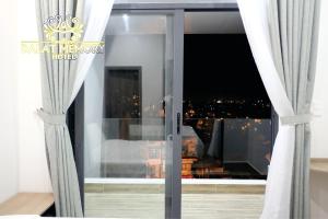 Balkón nebo terasa v ubytování Dalat Memory Inn