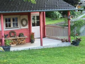 Zahrada ubytování Chalet am See