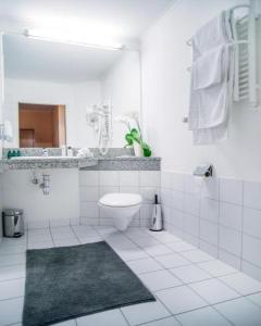 Koupelna v ubytování Hotel Fenix