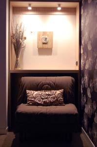 พื้นที่นั่งเล่นของ Albergo Suisse Bellevue