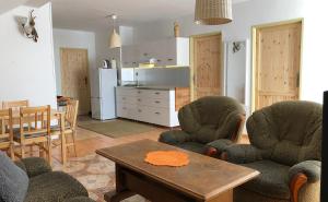 Køkken eller tekøkken på Apartament Pod Kasztanami - ZIELONY