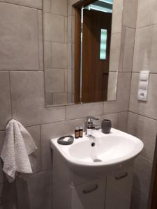 Kúpeľňa v ubytovaní Apartament Gospodarska