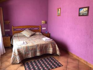 Postel nebo postele na pokoji v ubytování Hotel CTR San Baudelio