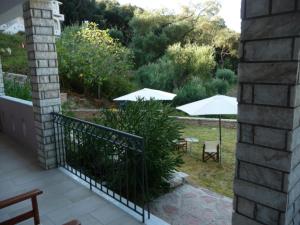 Kebun di luar Residence La Scala