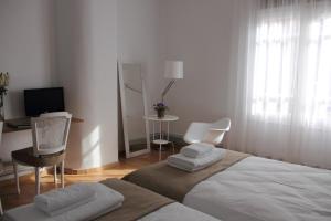 Postel nebo postele na pokoji v ubytování 7 Moons B&B