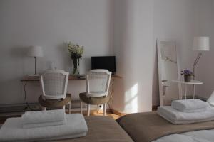 Postel nebo postele na pokoji v ubytování 7 Moons B&B