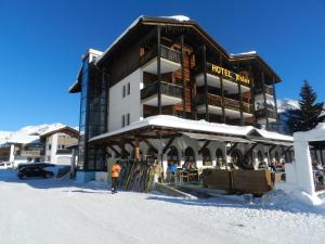 Hotel Walser v zimě