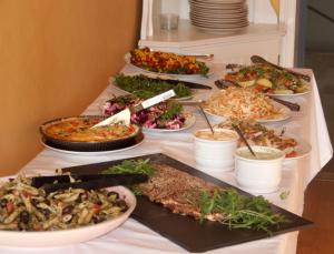 Lunch och/eller middagsalternativ för gäster på Pensionat Klåvasten