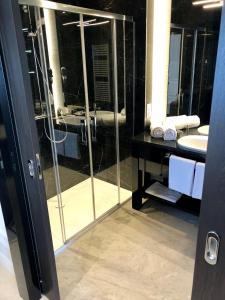 Koupelna v ubytování Hotel Mansor