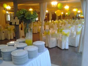 Instal·lacions per a banquets a l'aparthotel