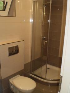 Kúpeľňa v ubytovaní Apartment Za Poštou