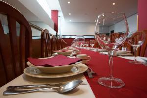 Nápoje v ubytování Hotel Restaurante Pontiñas
