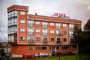 Budova, kde se hotel nachází