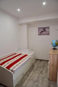 Łóżko lub łóżka w pokoju w obiekcie Villa Rubesco