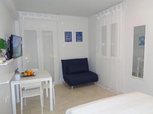 Posteľ alebo postele v izbe v ubytovaní Castle & Sea View Apt