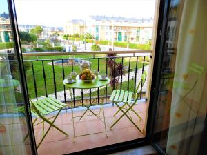 Balkon lub taras w obiekcie Playa de Altar Barreiros