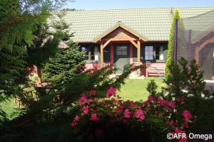 Vonkajšia záhrada v ubytovaní Bungalowy MARINA GREEN