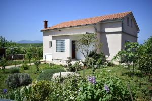 a house with a garden in front of it at Apartment Lucy in Bajčići