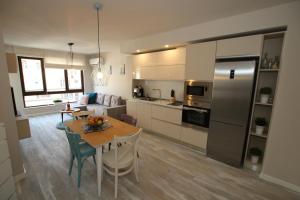 Η κουζίνα ή μικρή κουζίνα στο Apartment Angelov