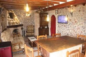 Dining area in the country house