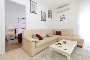 Posezení v ubytování Luxury Apartman Rita, Center