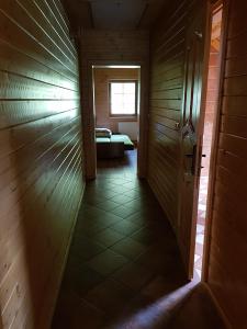 Łóżko lub łóżka w pokoju w obiekcie Pensjonat Danielka