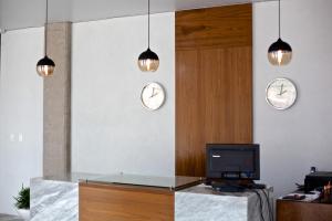 TV a/nebo společenská místnost v ubytování Hotel Express Jerez
