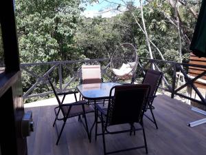 Balkón nebo terasa v ubytování Chalet San Juanillo