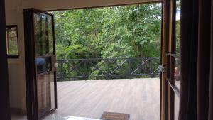 Balkón nebo terasa v ubytování Chalet San Juanillo