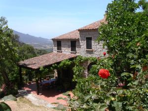 The building in which a panziókat is located