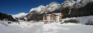 Hotel Alpin durante l'inverno