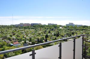 Balkón alebo terasa v ubytovaní Apartament Zielone Tarasy