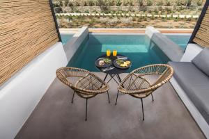 Uma varanda ou terraço em My Mykonos Hotel