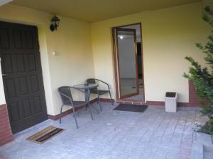 Patio nebo venkovní prostory v ubytování Apartament Esja