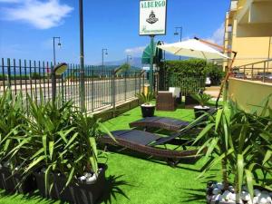 Vrt pred nastanitvijo Hotel Panoramico