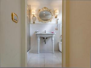 Koupelna v ubytování Hotel Palagi