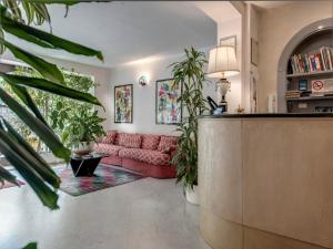 Posezení v ubytování Hotel Palagi