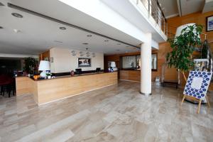 Kuchyň nebo kuchyňský kout v ubytování Eurohotel Castellón