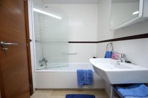 Koupelna v ubytování Casa Sentosa